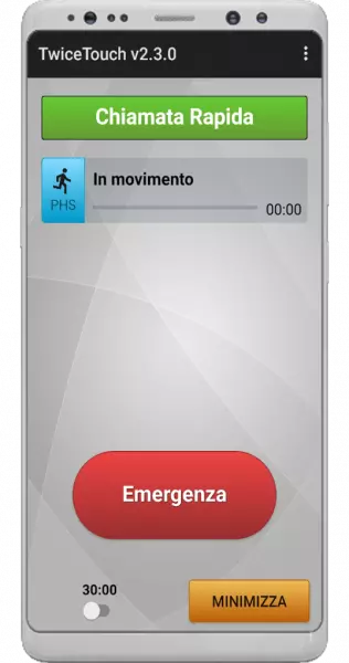 App Uomo a Terra TwiceTouch