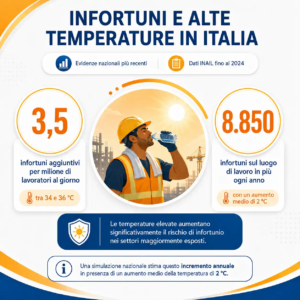 Sicurezza sul lavoro - inail - twicetouch dpi colpo di calore