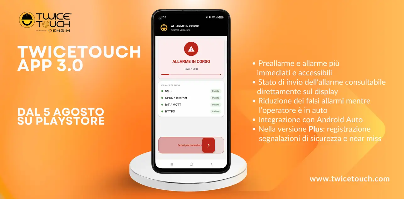 aggiornamento 3.0 App TwiceTouch su playstore